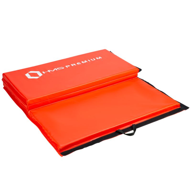 HMS Folding gymnastic mattress red MGS01 piros fitness matrac 17-44-285