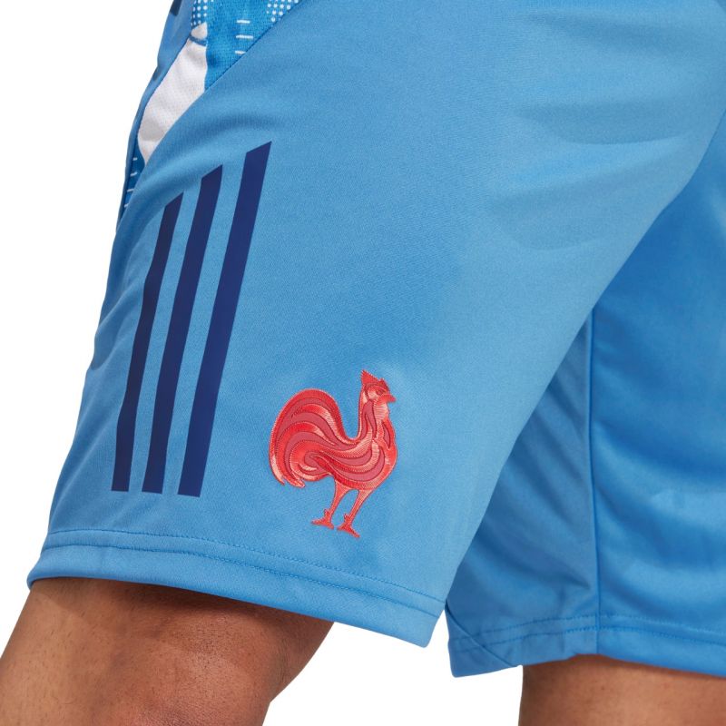 adidas France Gym Men's Shorts Blue JC7182 Ruházat