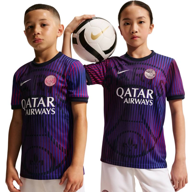 Nike Paris Saint-Germain kids' t-shirt purple lila póló IQ6946420