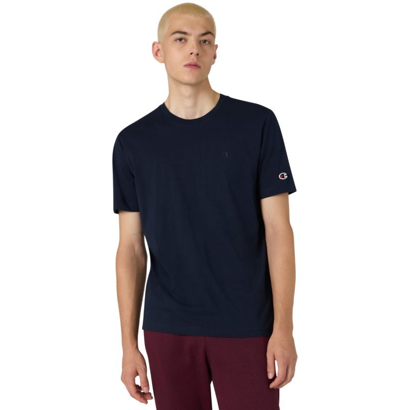 Men's Champion SS Tee Navy Blue 220278 BS501 sötétkék póló