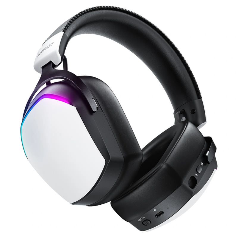 head Acefast H11 Wireless On-Ear Gaming Headphones - Black fekete headsets