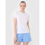 Slim plain women's T-shirt 4F 4FWMM00TTSHF2673-10S 2xl póló
