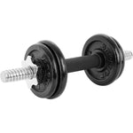 Enero CAST IRON DUMBBELL 15 KG (2x7.5 KG) FIT CASE dumbbell, strength training equipment, training equipment