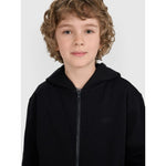 Boy's zip-up sweatshirt with hood 4F 4FJRMM00TSWSM2481-20S kapucnis pulóver