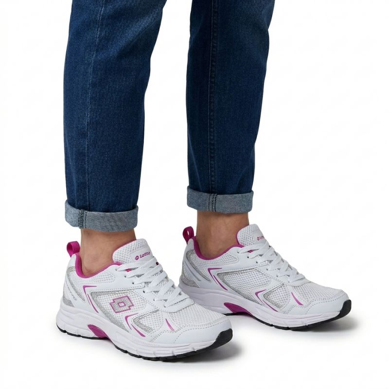 Lotto KITAURA women's white pink sneakers sports fehér tornacipő
