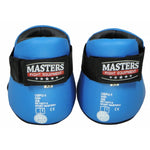MASTERS FIGHT EQUIPMENT OSPU-1W KIDS Foot Protectors (WAKO APPROVED) (PRICE CHANGE) fekete védőfelszerelés 030611-2XS