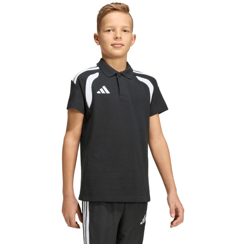 Adidas Tiro 26 League póló Shirt for Kids Black fekete polo, shirts