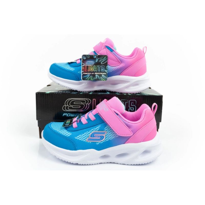Skechers S Lights-Skechers Sola Jr 303714N/HPBL shoes Cipő