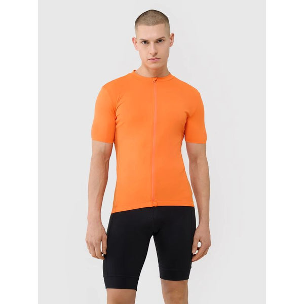 4f Men's cycling jersey with a zipper 4FWSS25TFTSM1285-70S General