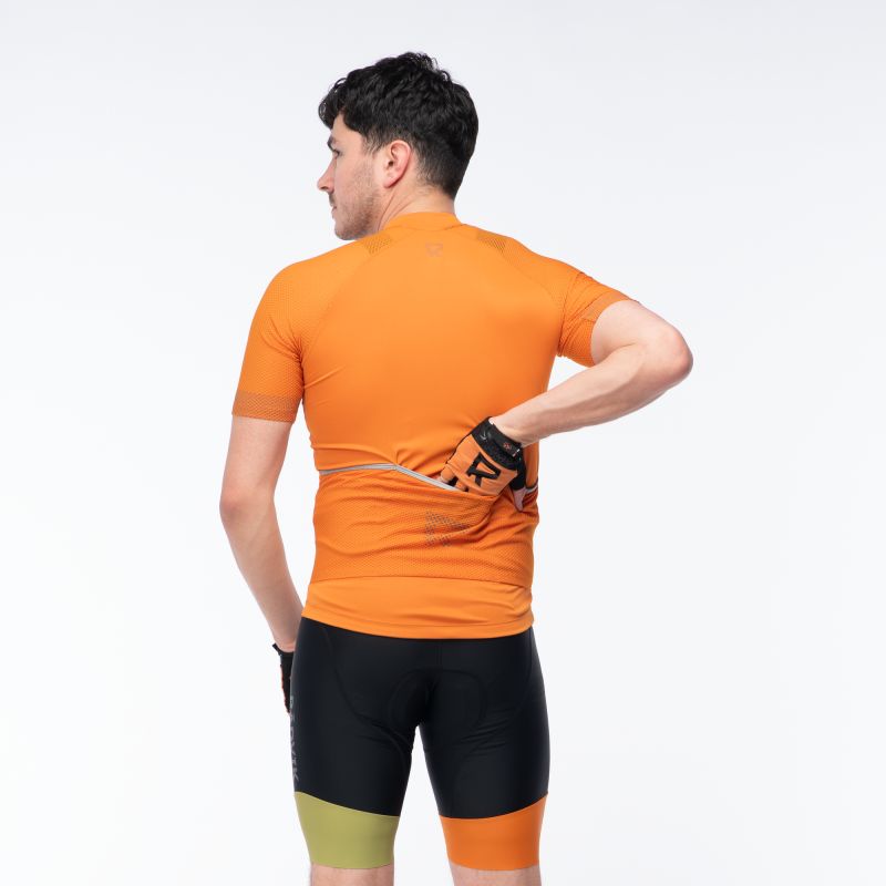 Radvik Steinar Gts Cycling Jersey narancssárga póló