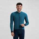 Rogelli SIGNATURE long sleeve t-shirt kék póló