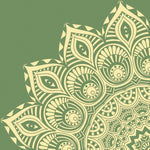 Gaiam Yoga Mat Haze Mandala 6 Mm oliva mats, training equipment