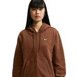 Nike Studio Fleece Medium Weight Women's Sweatshirt Light barna pulóver IM8504259