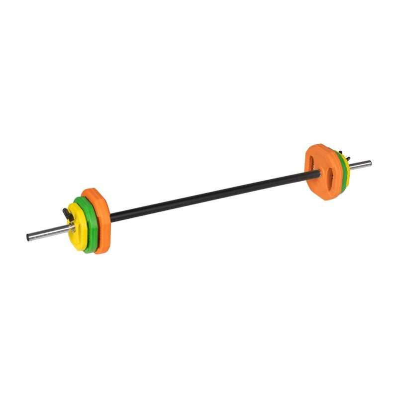 Rebel Folding barbell with cast iron weight, 140cm bar, 20kg training set, ACTIVE edzőfelszerelés RBA-2337