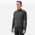 Rockbros Fall/Winter Long Sleeve Cycling - Black fekete dzseki
