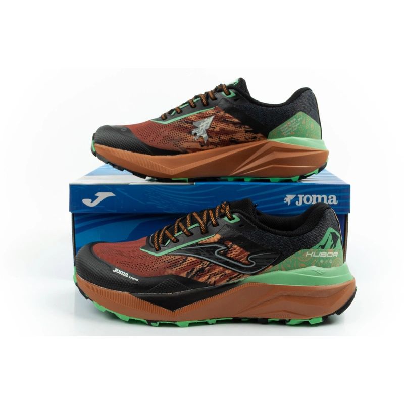 Joma Kubor men's trail running shoes, off-road, cushioned, brown barna futócipő