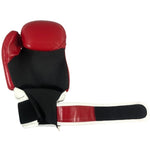 MASTERS FIGHT EQUIPMENT ROSM-FIGHT Open Gloves (WAKO APPROVED) piros kesztyű 01518-02WM
