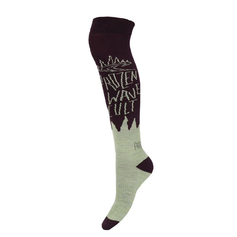 O'Neill Ski Kneehigh Frozen Wave socks bézs zokni