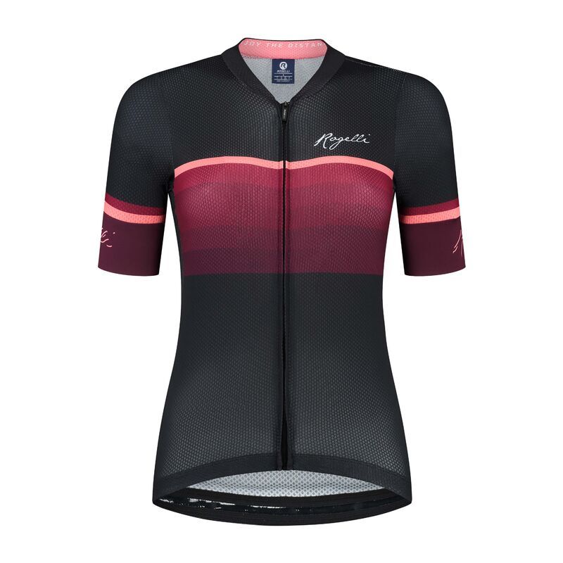 Rogelli IMPRESS II Women's T-Shirt Burgundy- 2XL korall póló