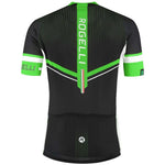 Rogelli Gara Mostro II Jersey Black-Green 5XL zöld kerékpáros ruha SIRS1000000.400.5XL