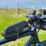 Rockbros AS-134 ROAD TO SKY waterproof bike frame - black 0.6 l táska