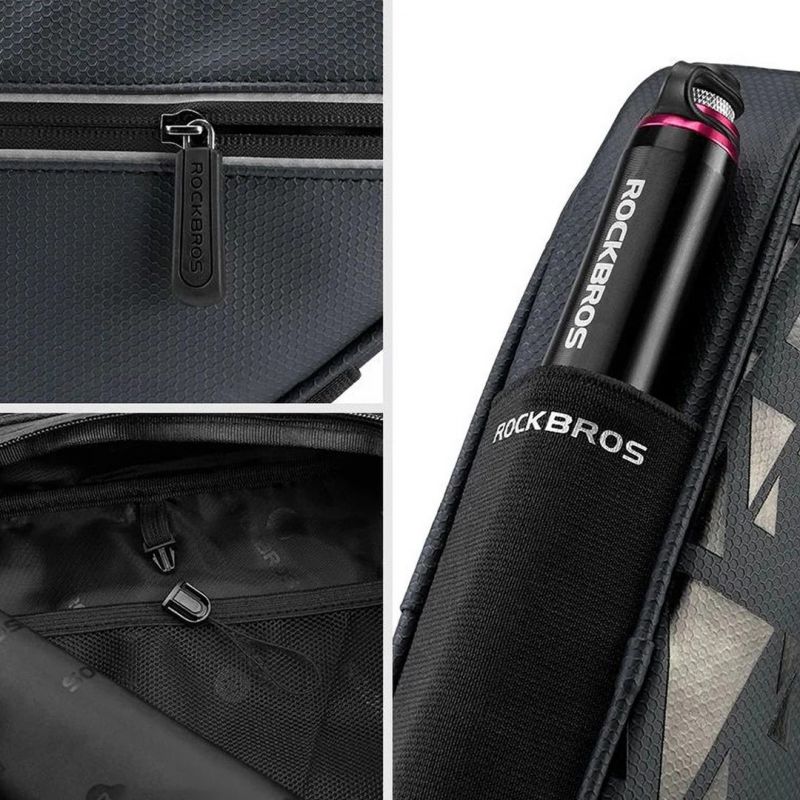Rockbros B39-2 Waterproof Bike Frame - fekete táska