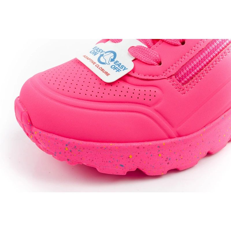 Skechers Uno Lite children's sports sneakers shoes, pink, comfortable rózsaszín utcai cipő