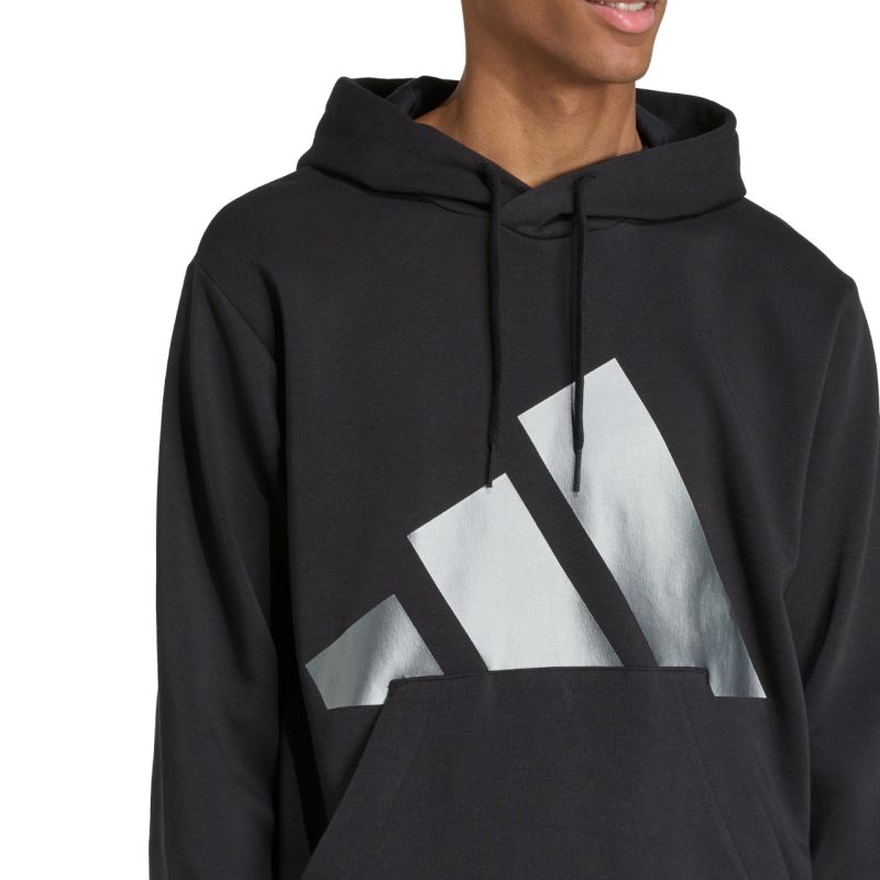 adidas Men's Holiday 3S Hoodie Black JM1698 General