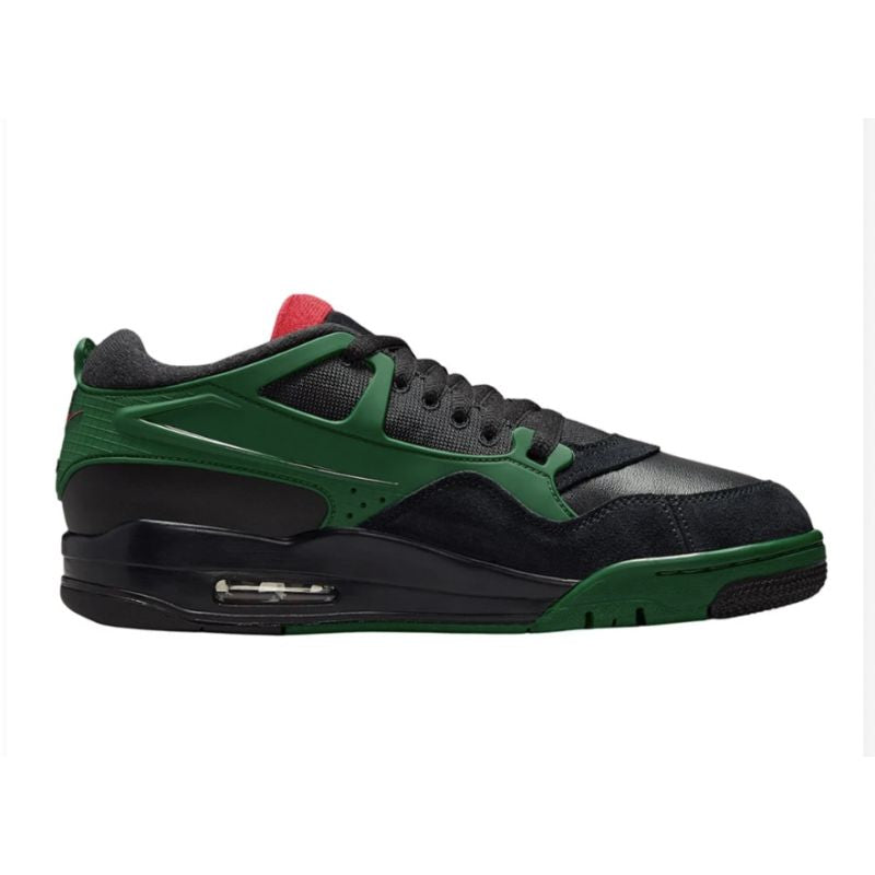 AIR Jordan 4 RM Black/Gorge Green Sneakers - zöld tornacipő