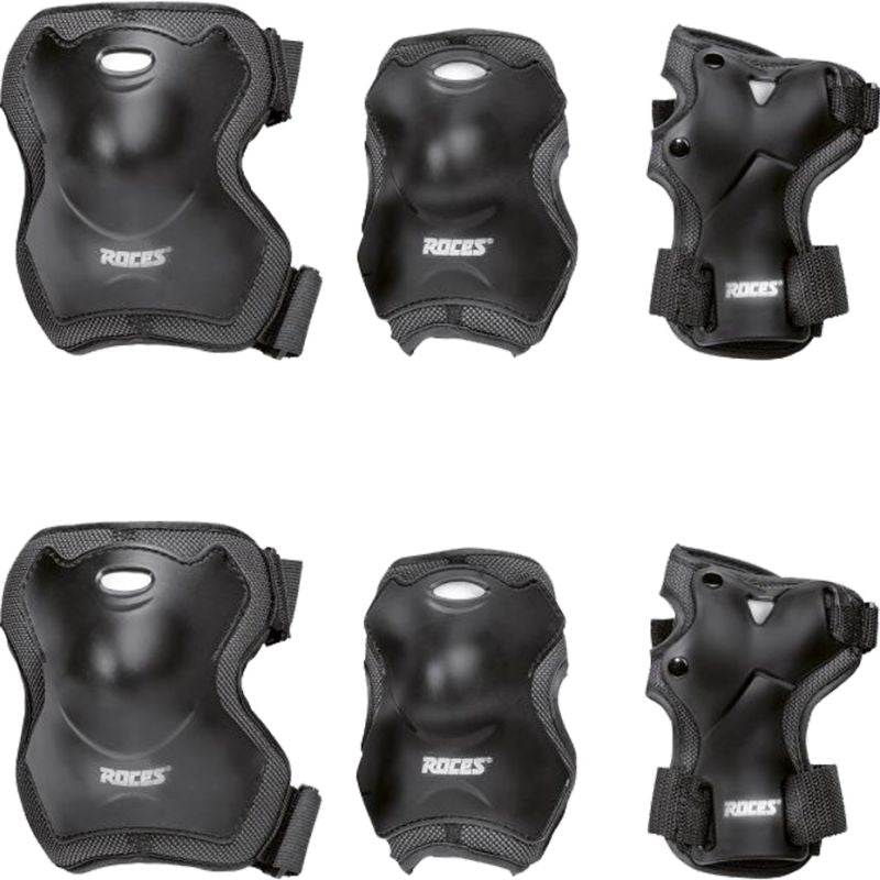 Roces SuperBasic Protectors 3-PACK fekete protectors and knee pads