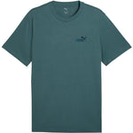 Puma Ess 2 Color Small No. 1 Logo Tee 684717 zöld kapucnis pulóver 68471790