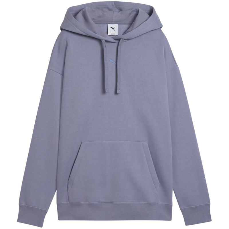 Puma ESS Centered Cat Logo Relaxed Hoodie 692917 lila kapucnis pulóver