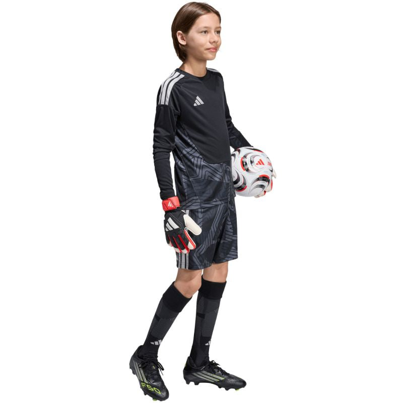 Adidas Tiro 26 Competition Goalkeeper Kids' Black and Gray szürke short KC5468