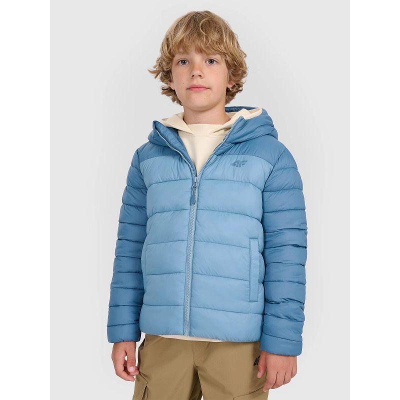 4f Boy's down jacket with synthetic filling 4FJRAW25TDJAM0770-32S Ruházat