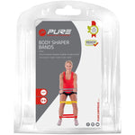 Pure 2 Improve Set Of Fitness Crossfit Mini Bands 5 Pcs fekete sets