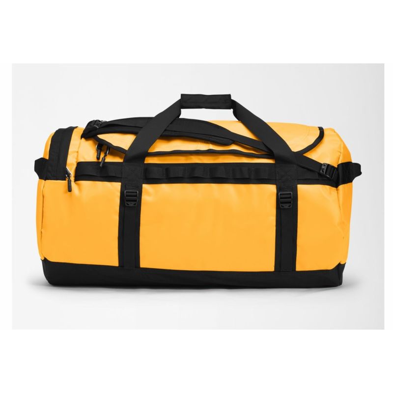 The north face Base Camp Duffel L Sports Bag 95L Polyester Black, Yellow General
