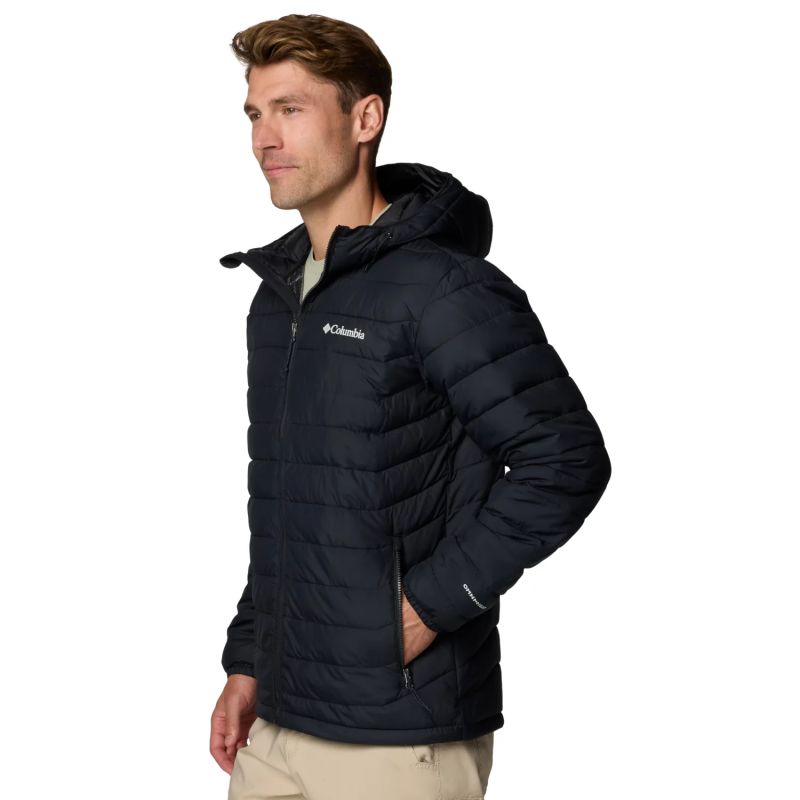 Columbia Powder Lite II Hooded Jacket 2086944010 Black L Ruházat