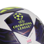 adidas UCL 25/26 Final League J350 Purple and JX9098 fehér futball labda