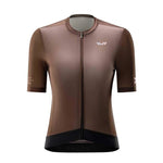 Rockbros 15110007003 TVI Sleeve Cycling Jersey - Brown barna póló 15110007003-211720