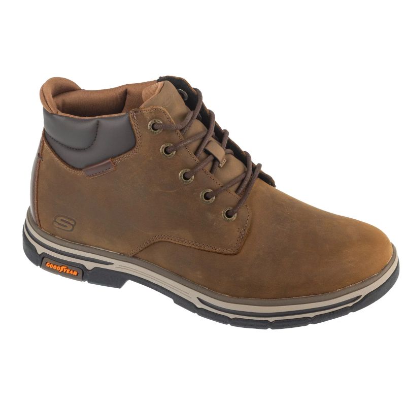 Skechers Segment 2.0 – Brogden Brown Size barna utcai cipő 204394-DSCH
