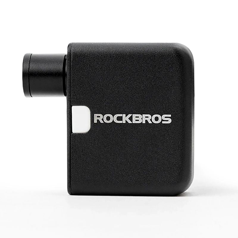 Rockbros 42320008001 Mini Electric Bicycle Pump for Schrader / Presta Valves - Black fekete pumps