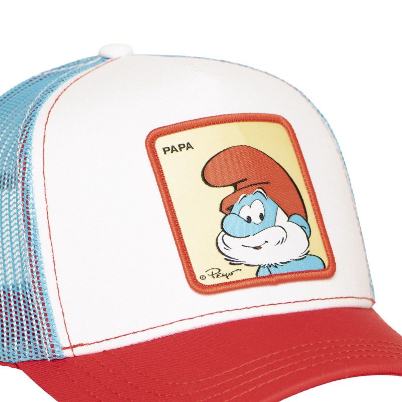 Capslab Smurfs Papa Smurf Trucker Cap - uniwersalny ruházat