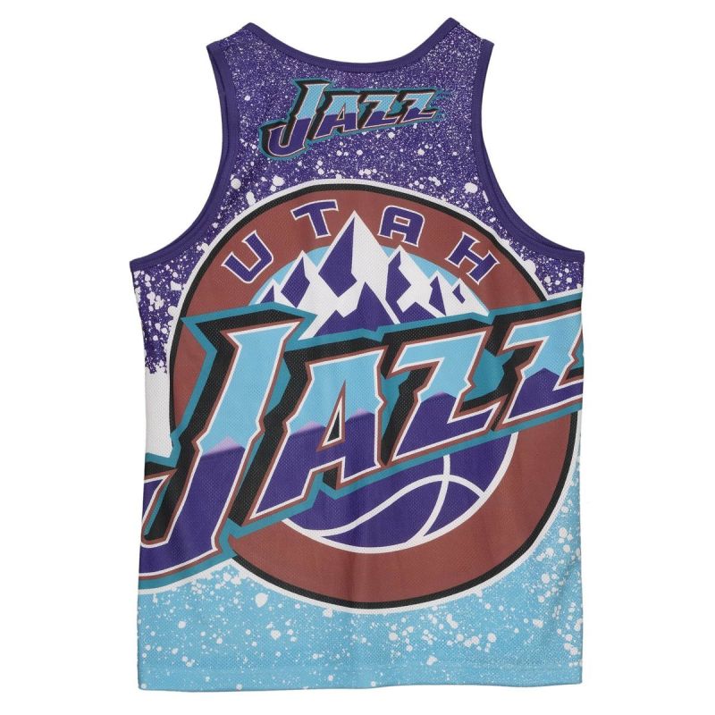 Mitchell & Ness NBA Utah Jazz Men's Sleeveless Sports T-Shirt atléta