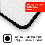 Harrows Nylon Fiber Dart Mat HS-TNK-000013348 fekete dart felszerelés