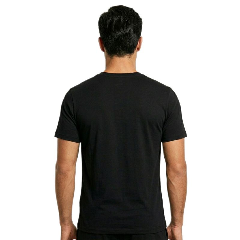 AIR Jordan Jumpman Embroidered Air Crew Men's T-shirt Black - fekete póló