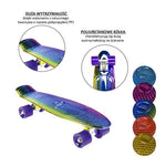 Nils Extreme ELECTROSTYLE PENNYBOARD PNB01 RAINBOW Skateboard