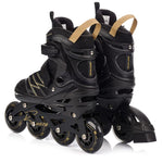 Meteor M 34-38 Buzzy Roller Skates Black/Gold