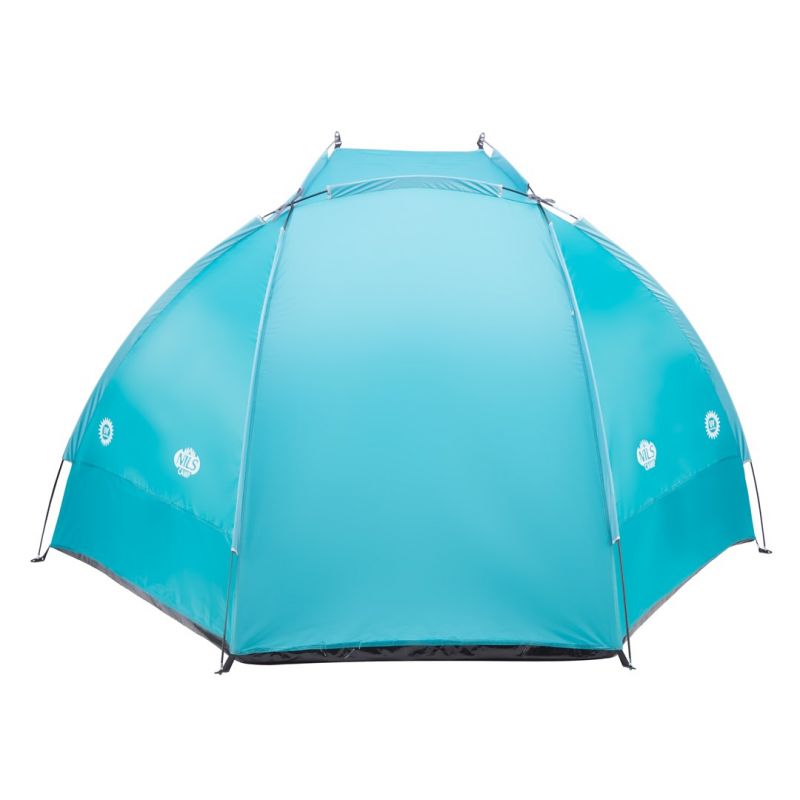 NILS CAMP NC8030 beach tent turquoise 260x120x120 cm türkiz hátizsák