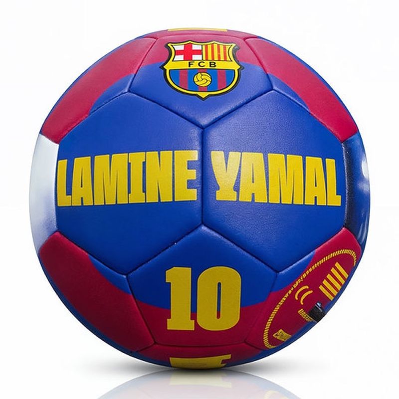 FC Barcelona Lamine Yamal official licensed BB1050 wielokolorowy futball labda