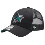 47 Brand NHL San Jose Sharks Branson Cap Black